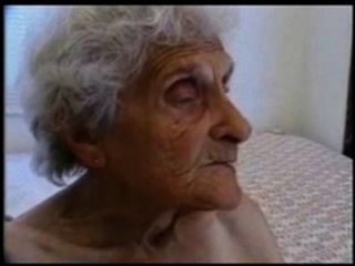 very old woman of about 98years being fucked