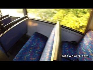 lesbin in public bus